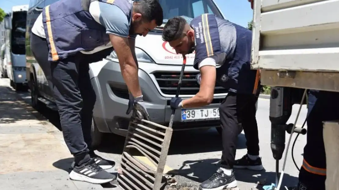 MASKİ'den yağmur suyu ızgaralarında yoğun mesai