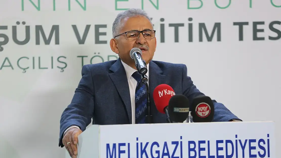 'Melikgazi Geri Dönüşüm ve Eğitim Tesisi hizmete açıldı'