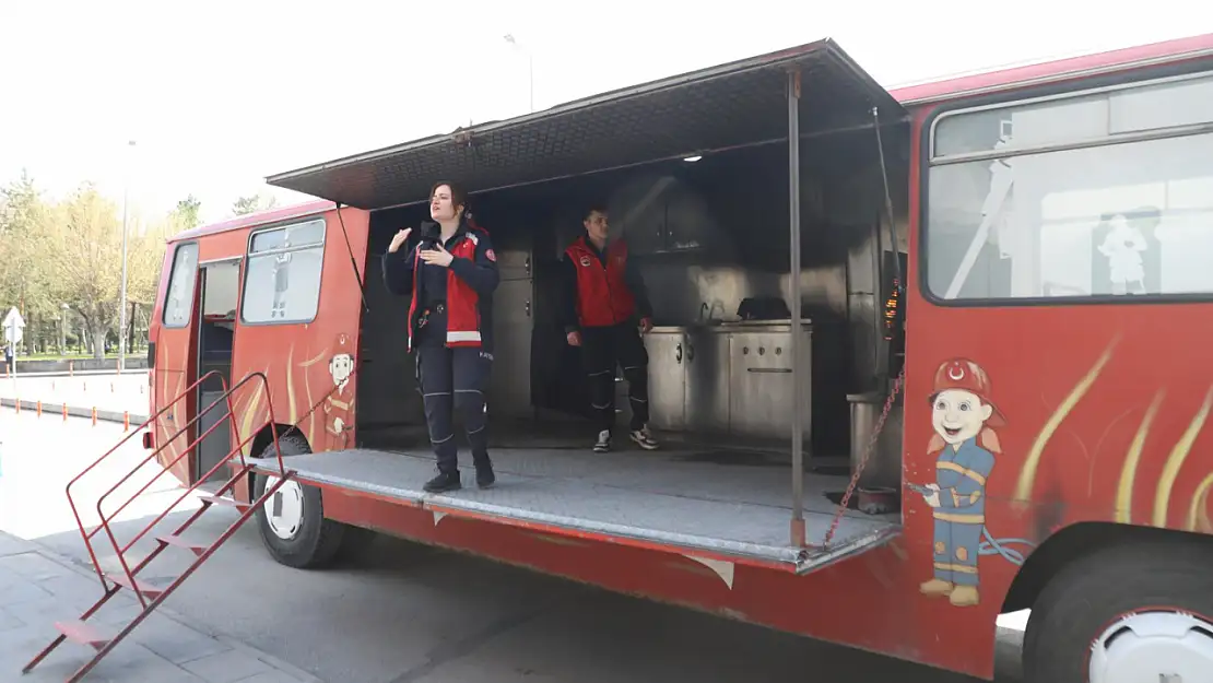 Melikgazi Personeline Yangın Eğitimi