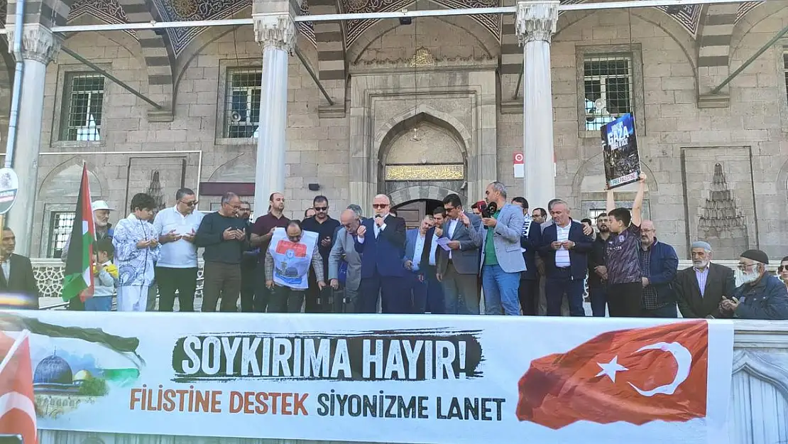 Memur-Sen Kayseri Temsilcisi Aslantürk: 'Gazze'de insanlık ölüyor'