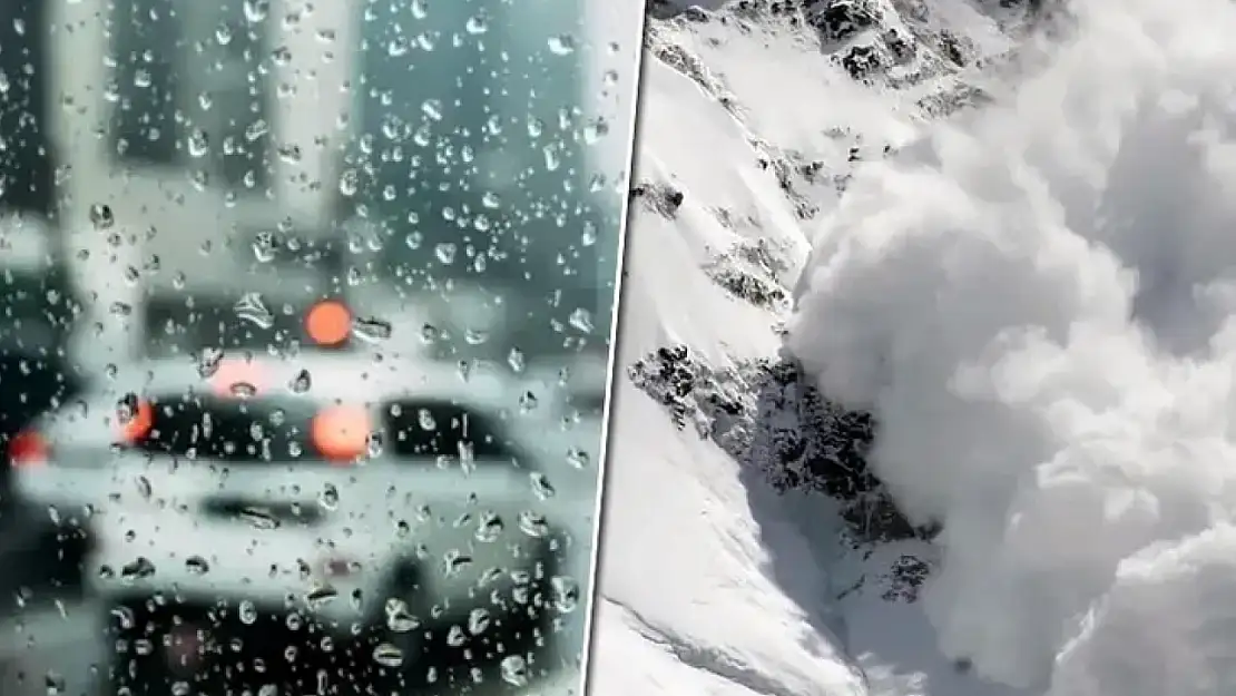 Meteoroloji'den don ve çığ uyarısı