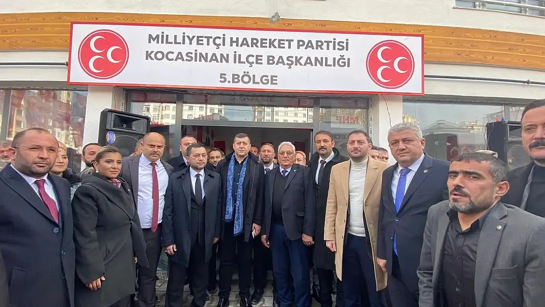 MHP KOCASİNAN 5. BÖLGE AÇILDI