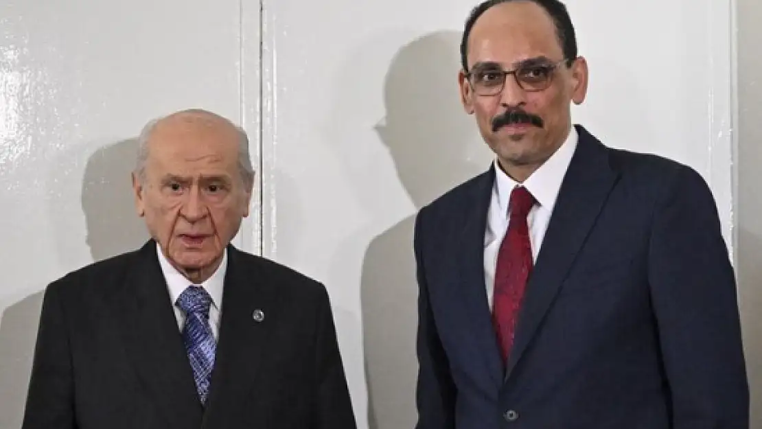 MİT Başkanı Kalın'dan Bahçeli'ye kritik ziyaret