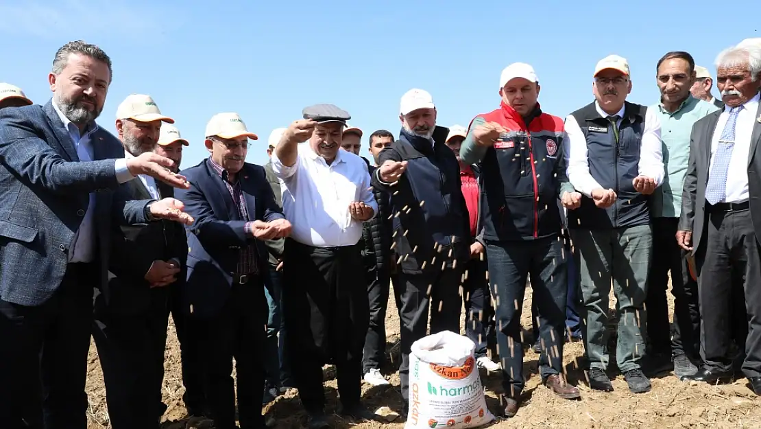 Nohut tohumunun ekimi ve dağıtımı yapıldı