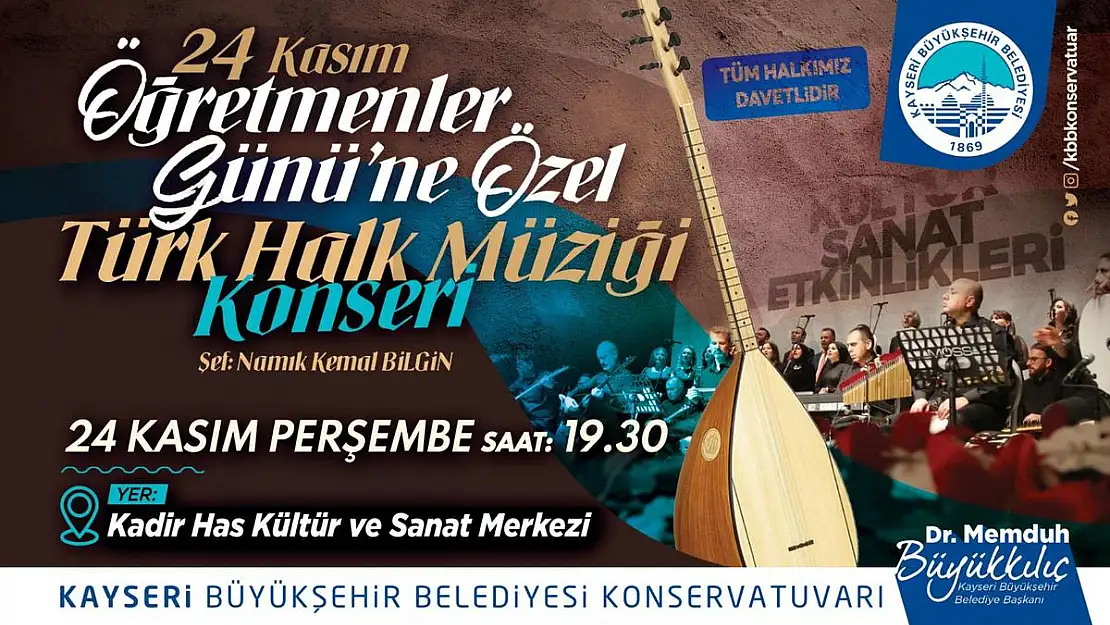 ÖĞRETMENLER GÜNÜ'NE ÖZEL KONSER