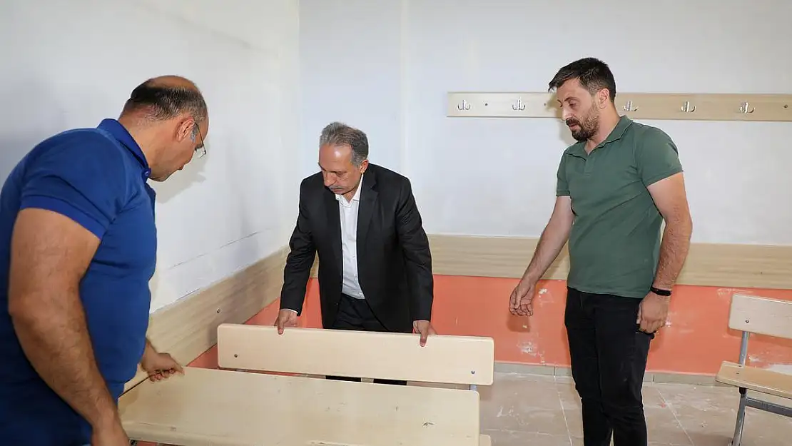 OKUL, CAMİ VE ASM'LERDE 4 MİLYON LİRALIK BAKIM ONARIM