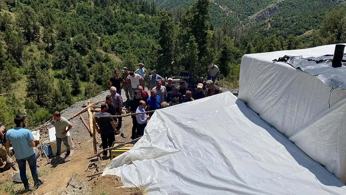 Erzurum Oltu'da taş ocağı göçüğü: 3 işçi yaralandı