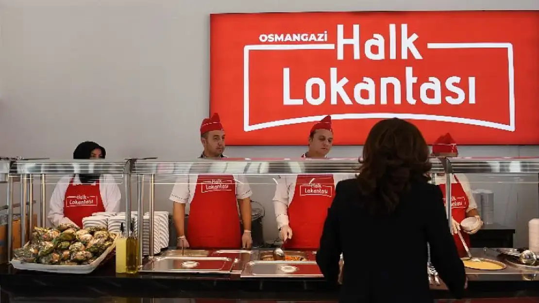 Osmangazi'de Halk Lokantası açıldı