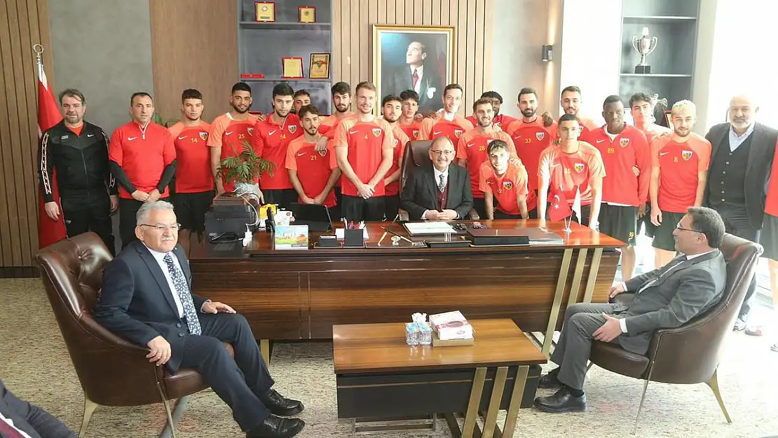 Özhaseki'den Kayserispor'a ziyaret