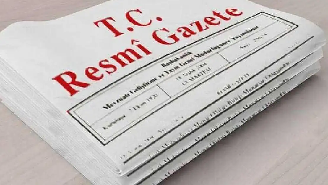 Resmi Gazete'de Türkiye-Filistin anlaşması