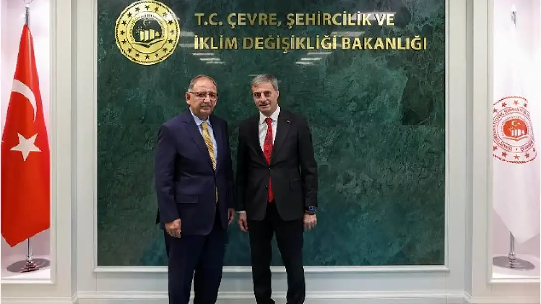 Sakarya heyeti Bakan Özhaseki ile Sakarya'yı konuştu