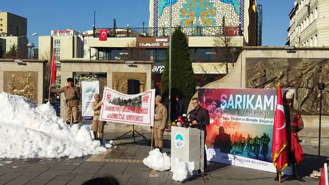 Sarıkamış Şehitlerini Anma Programı