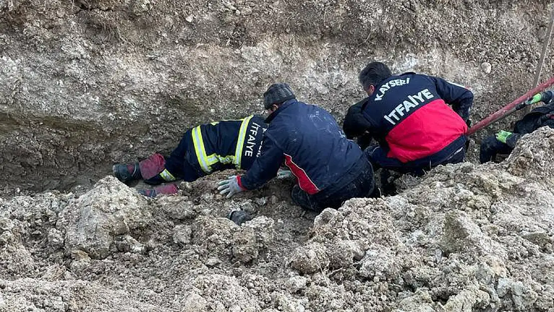 Alt Yapı Çalışmasında Göçük Altında Kalan Vatandaş Ağır Yaralandı