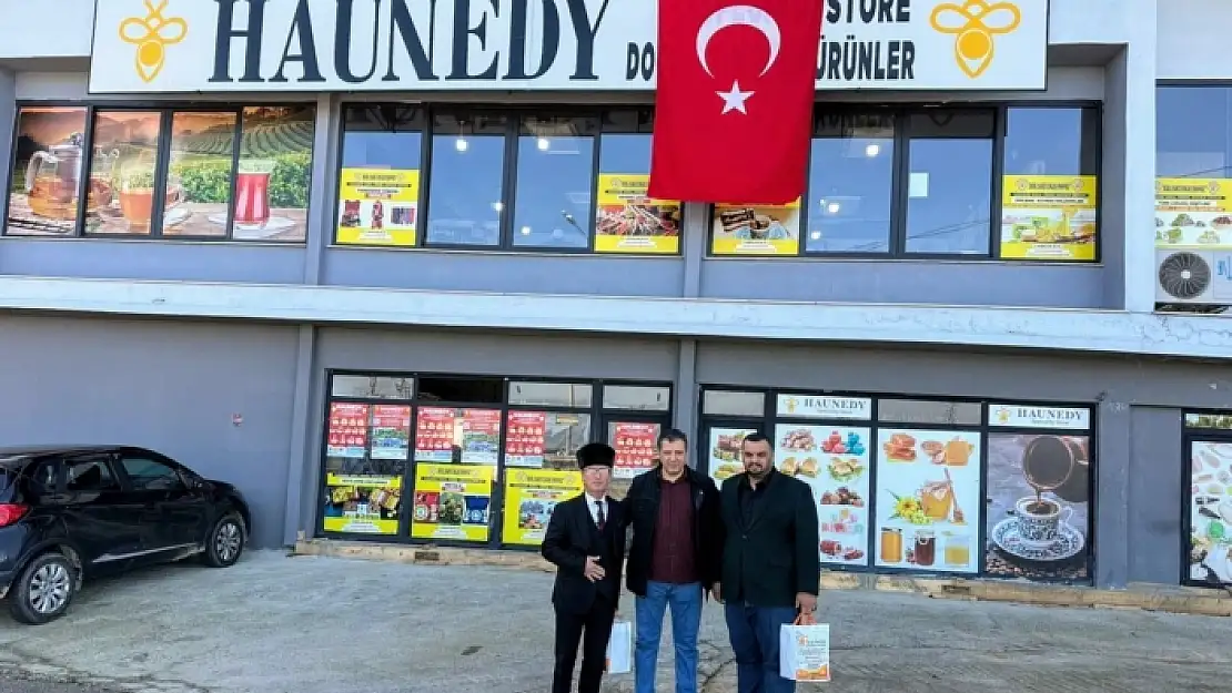 Silopi Türk Ocaklarından Haunedy'ye ziyaret