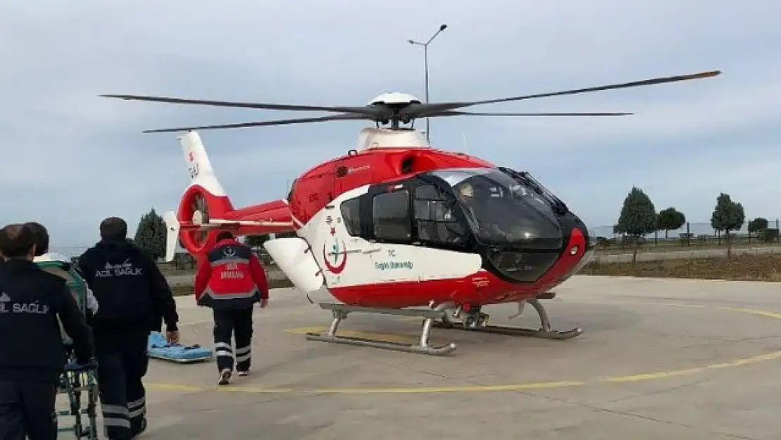 Sivas Ambulans Helikopteri Bekliyor!