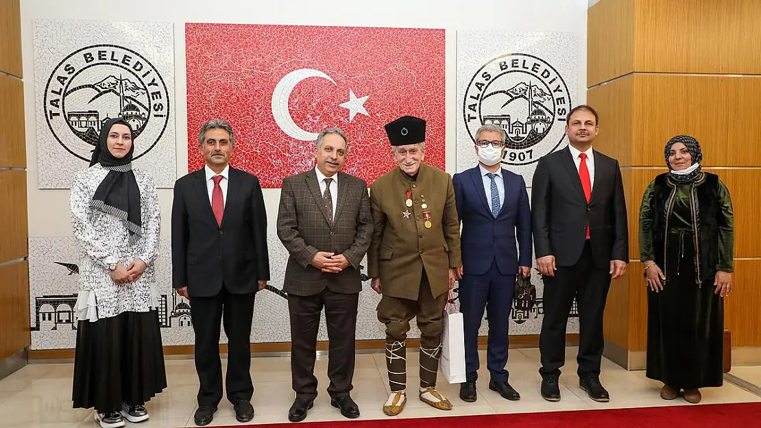 SON ÇANAKKALE GAZİSİ'NİN OĞLU TALAS DA