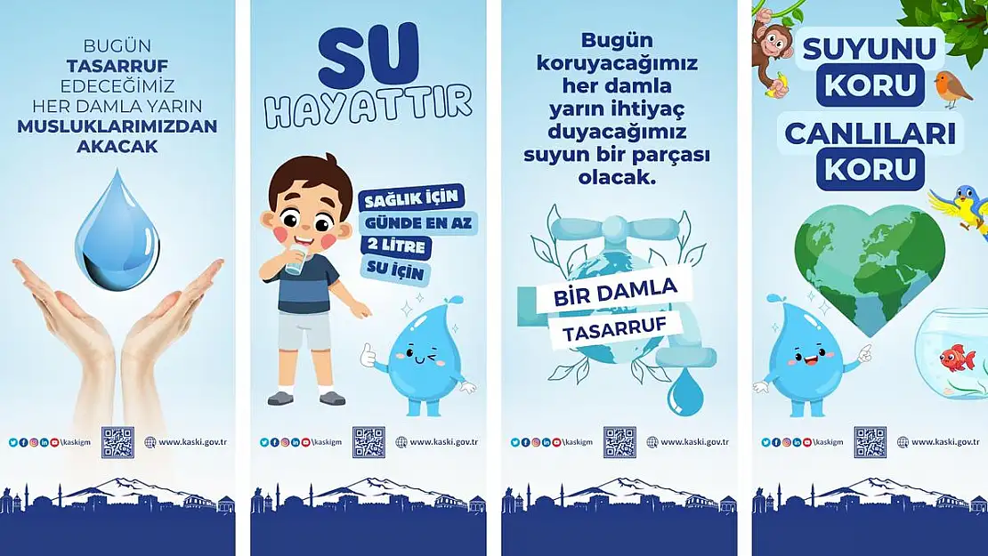 SU TASARRUFU VE SUYUN SERÜVENİ' ANLATILACAK