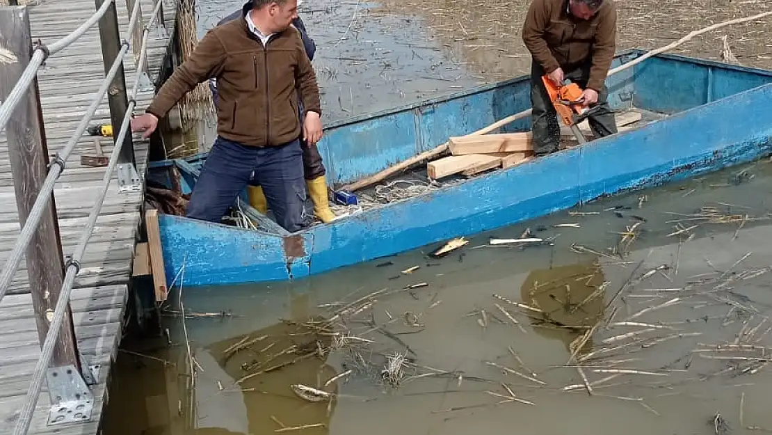 SULTAN SAZLIĞI YÜRÜYÜŞ YOLLARI TADİLATA ALINDI