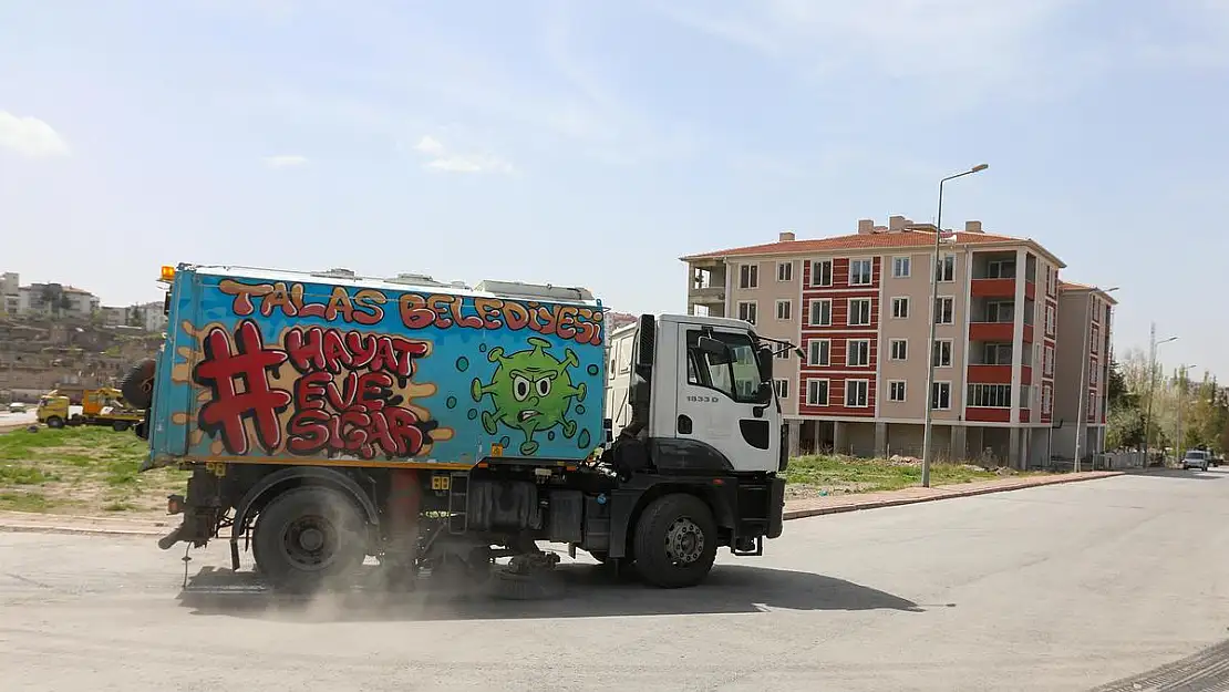 TALAS'TA HEM BAHAR HEM BAYRAM TEMİZLİĞİ