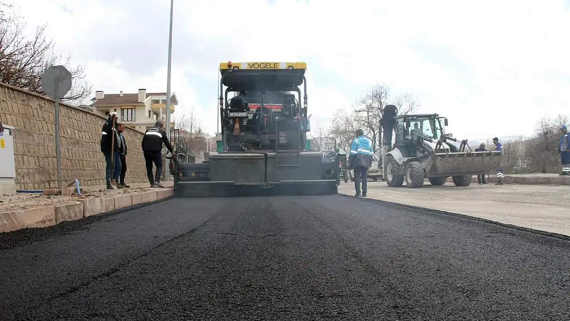 TALAS'TA ASFALT SEZONU HIZLI BAŞLADI