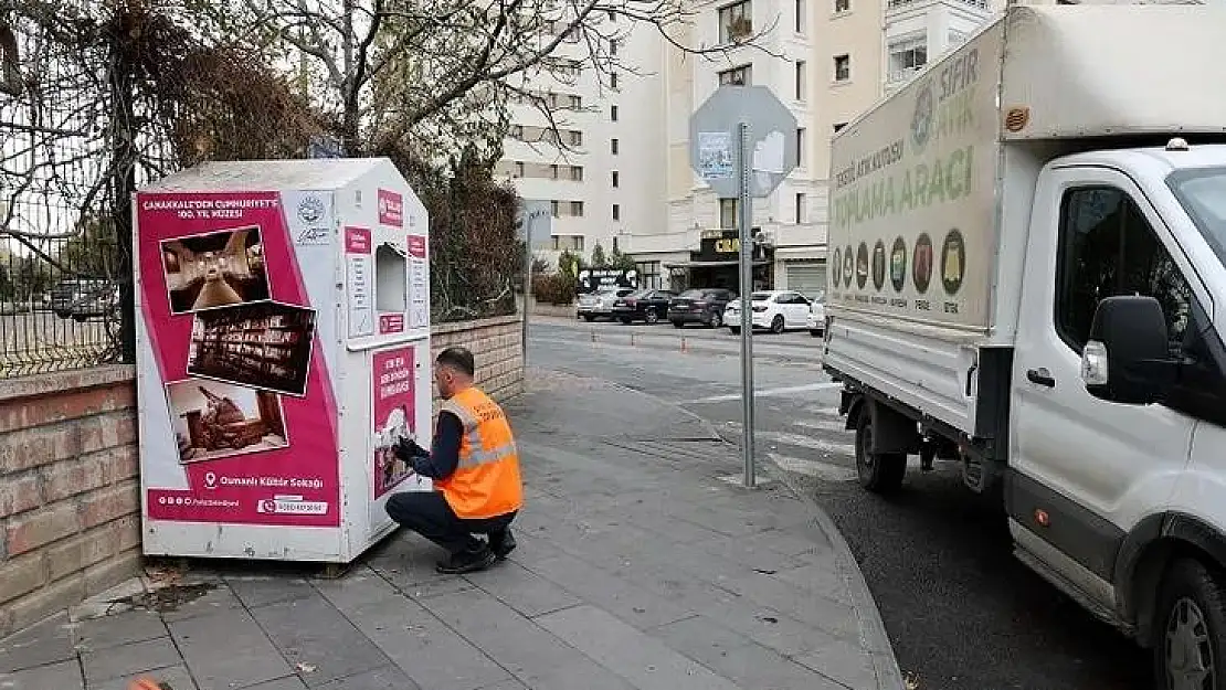 Talas'ta Atık Kumbaraları Yenilendi