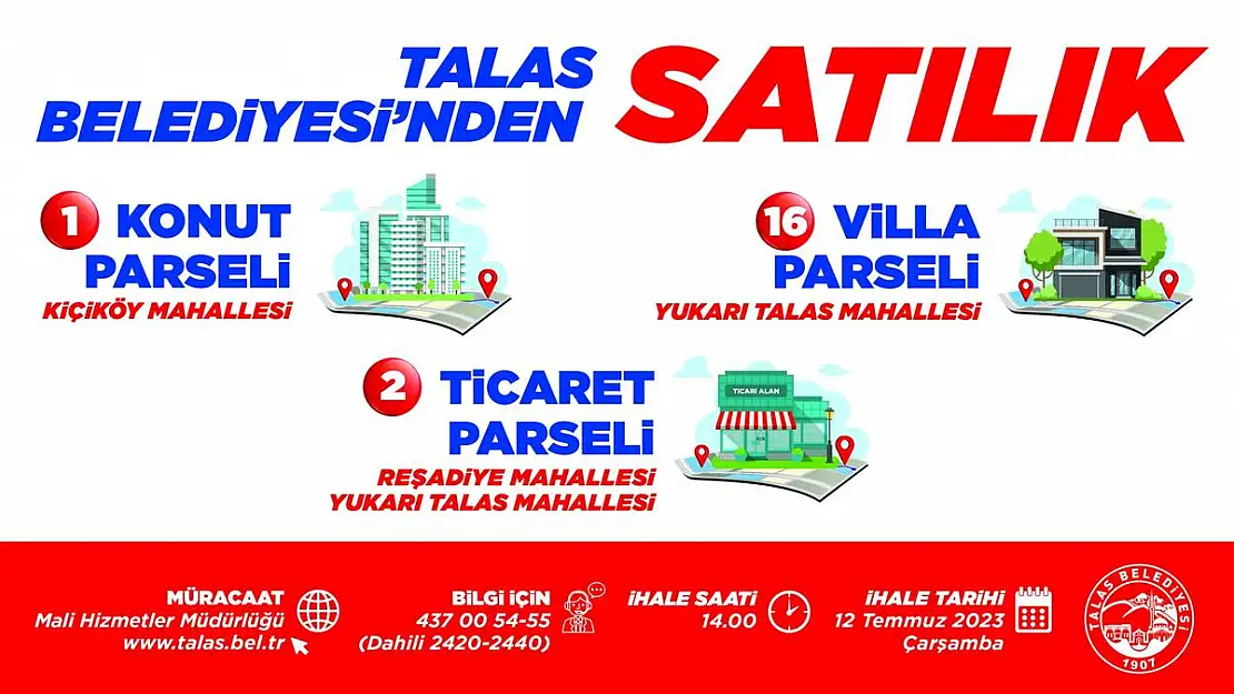 TALAS'TA FIRSAT GÜNLERİ YAKLAŞIYOR