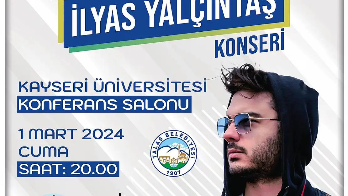 TALAS'TA İLYAS YALÇINTAŞ KONSERİ