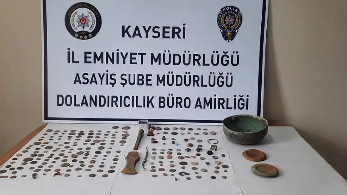 Tarihi eser kaçakçıları yakalandı