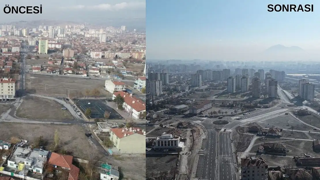 Tayfun caddesi'nde büyük dönüşüm