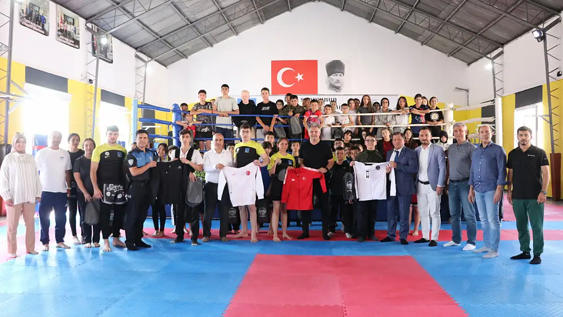 TEİAŞ'tan Erva Spor'a malzeme desteği