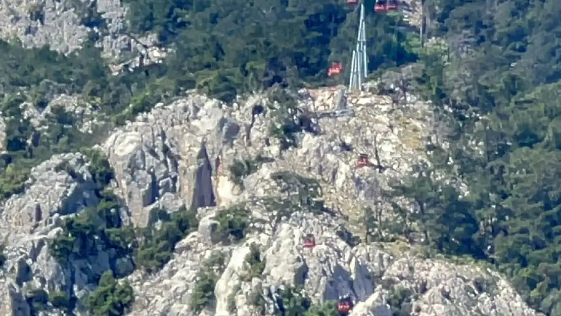 Teleferik kazasında tüm vatandaşlar kurtarıldı