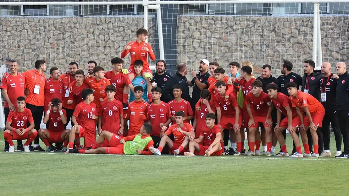 Türkiye U16, Danimarka U16 takımını 4-2'lik sonuçla yendi