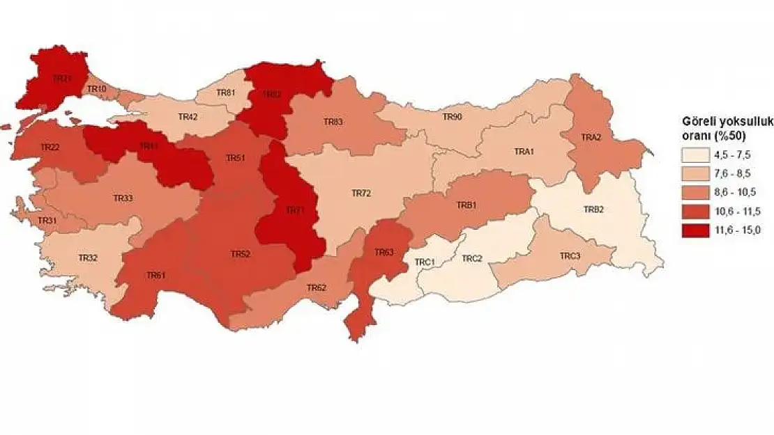 Türkiye'nin En Yoksul Şehirleri Açıklandı