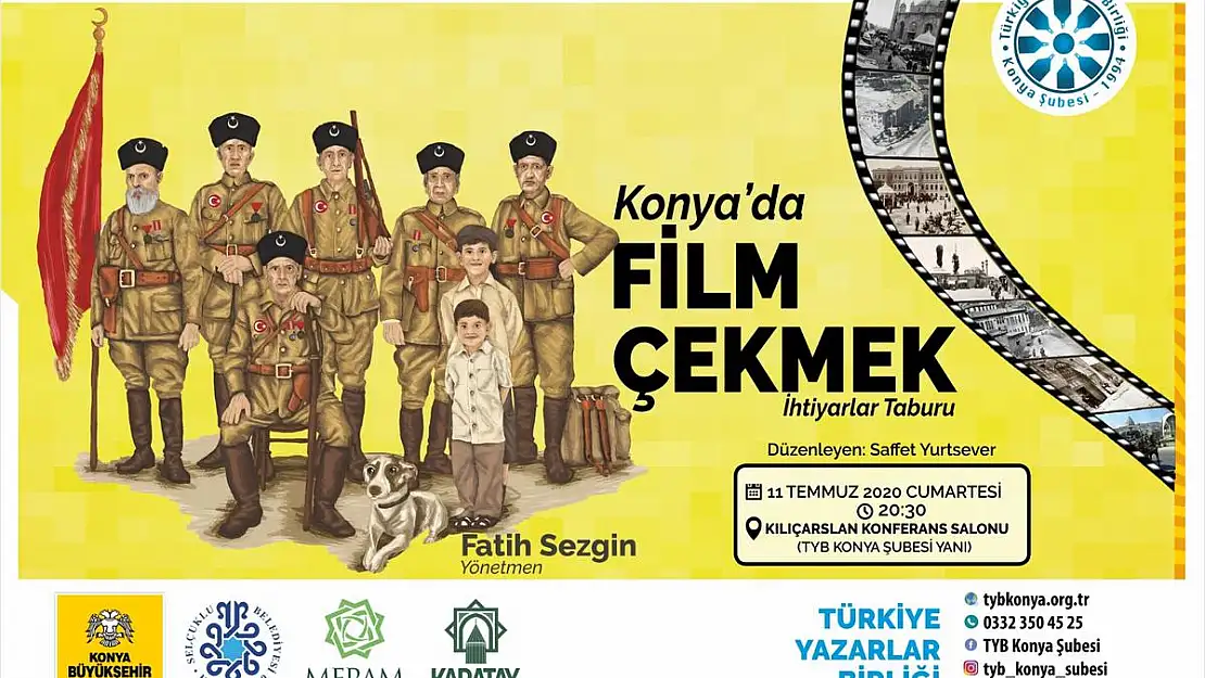 TYB Konya Şubesinin 11 Temmuz Cumartesi programı