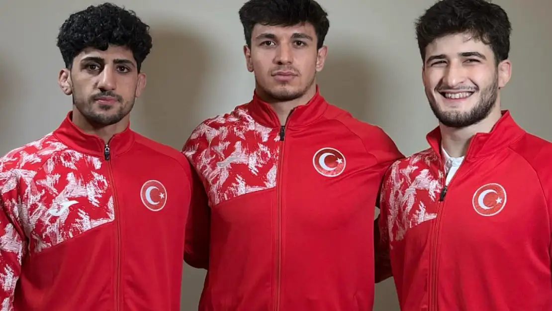 U23 Grekoromen Güreş milli takımı tiran'a gitti