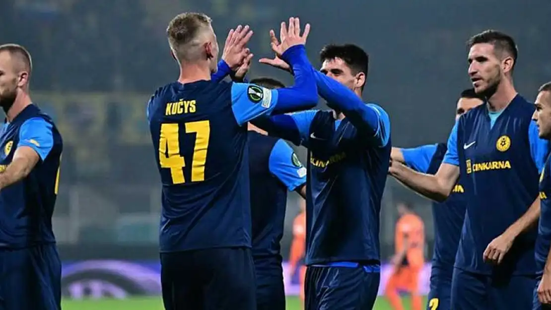 UEFA Konferans Liginde Başakşehir, Slovenya'da dağıldı