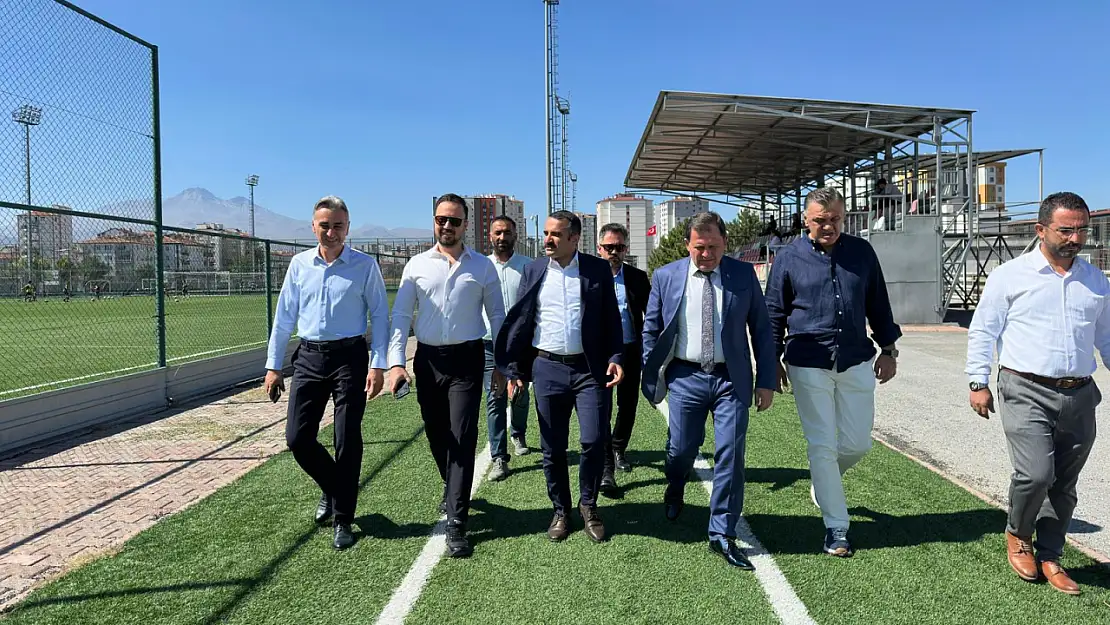 Vali Yardımcısı Ömer Tekeş'ten Argıncık Amatör Spor Tesislerine ziyaret