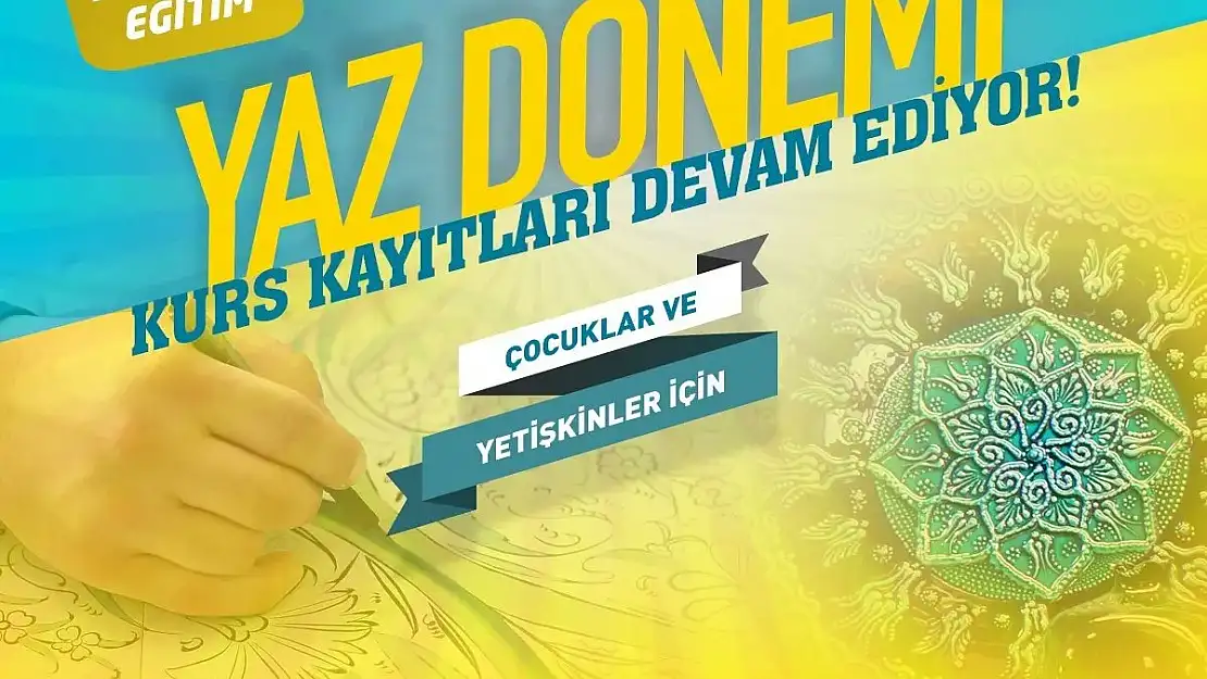 Yaz dönemi kursları kayıtları sürüyor