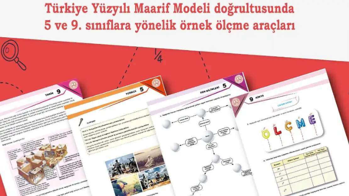 Yeni müfredata uygun yeni örnek ölçme araçları yayımlandı