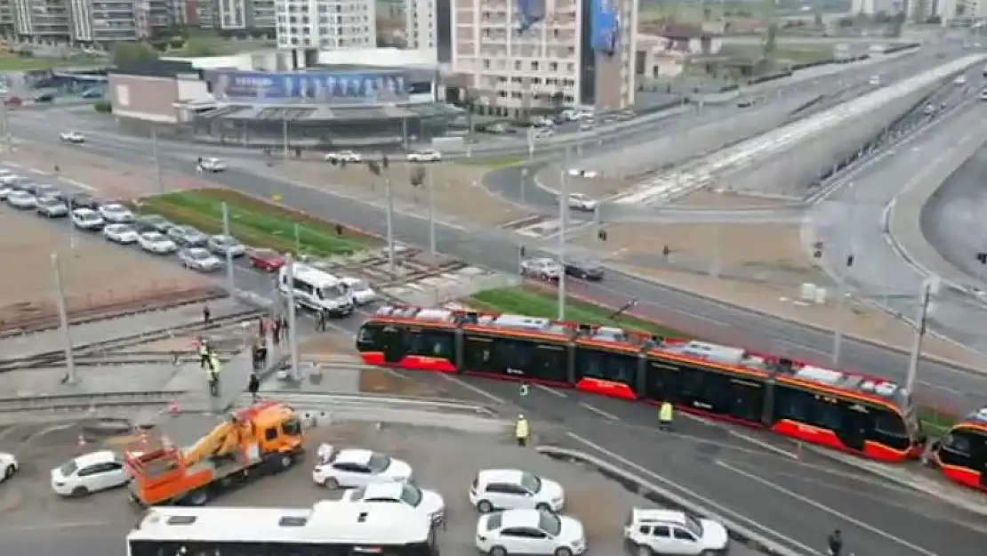 YENİ TRAMVAY HATTIN TEST SÜRÜŞLERİ BAŞLADI