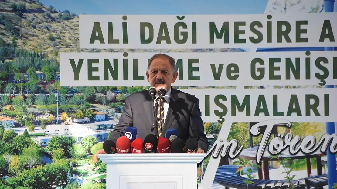 Yenilenen Ali Dağ Mesire Alanı hizmete açıldı