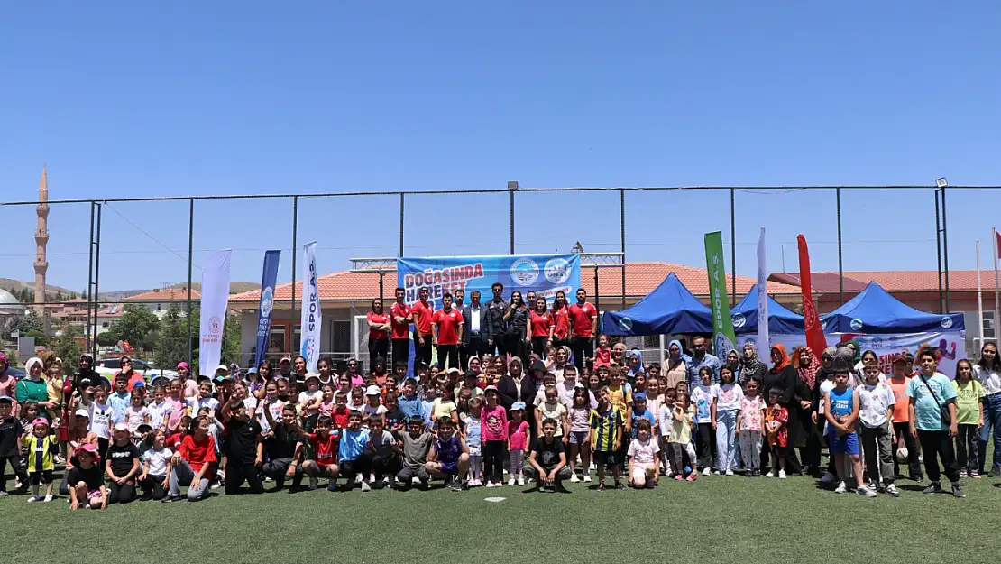 Yeşilhisar'da Çocuklara Spor şenliği