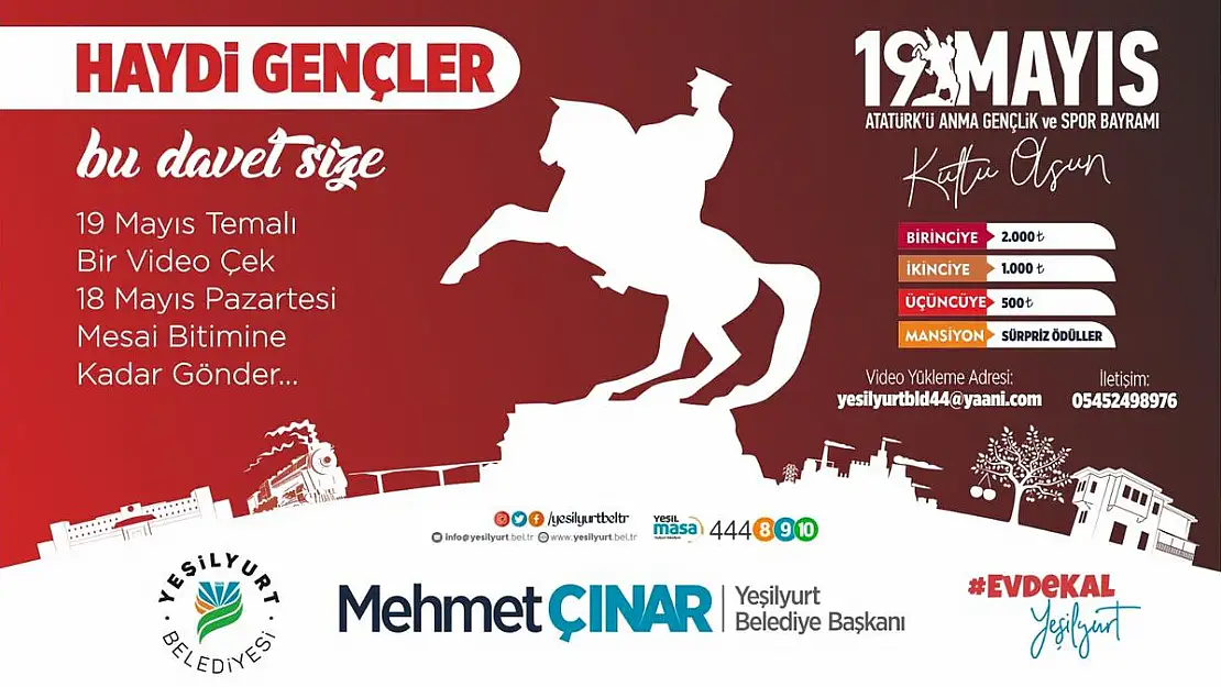 Yeşilyurt Belediyesi yarışma açtı