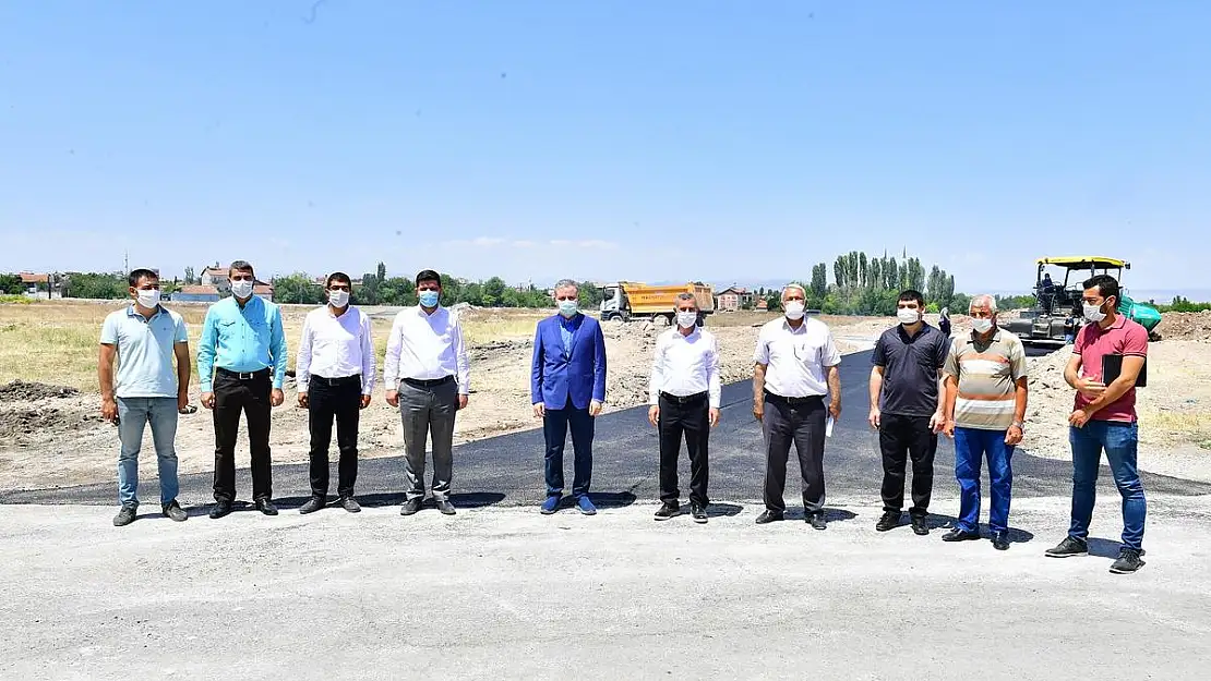 Yeşilyurt da asfalt çalışmaları
