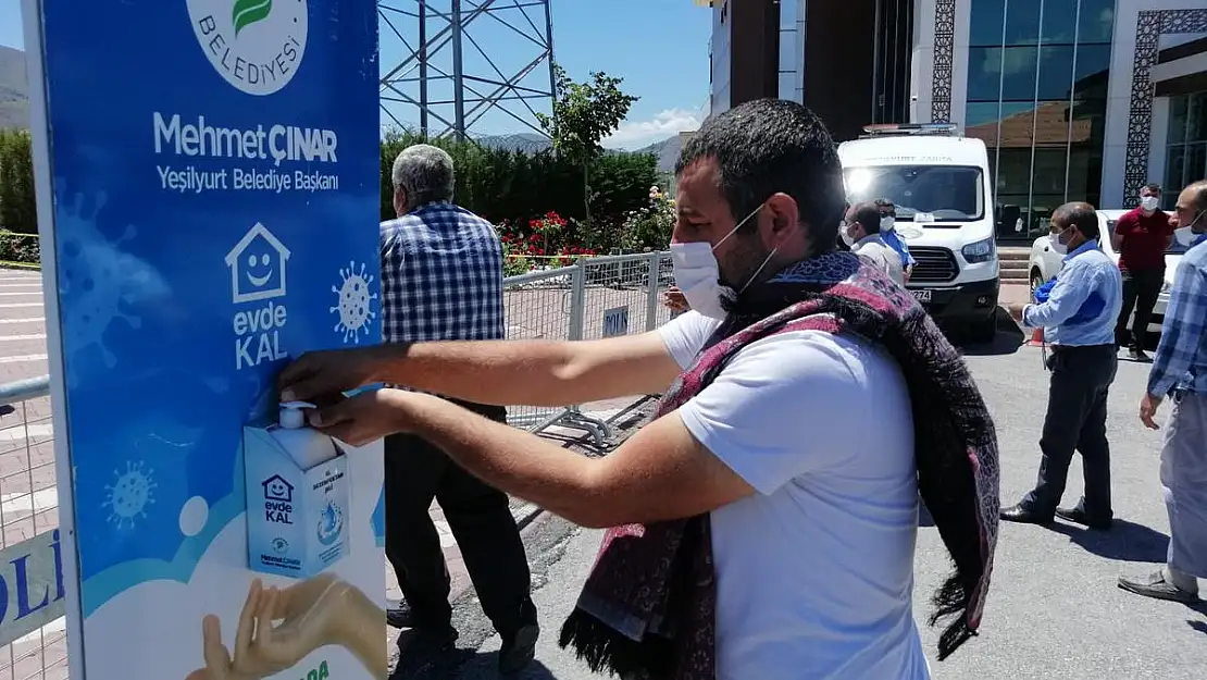 YEŞİLYURT'TA 'SAĞLIKLI ' ORTAMLARDA İBADET