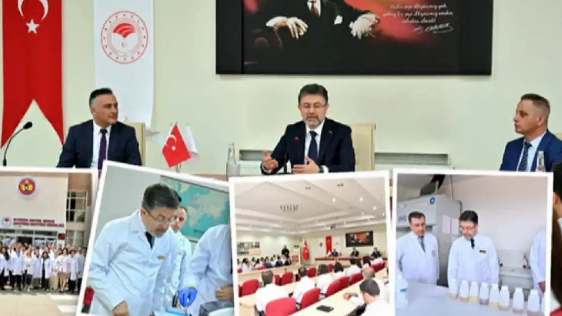 Yumaklı, Veteriner Kontrol Merkez Araştırma Enstitüsünü ziyaret etti
