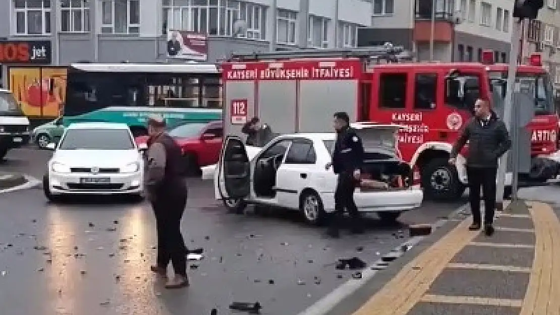 Zincirleme kaza da 7 yaralı