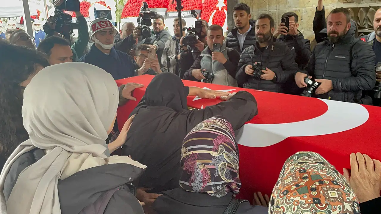 Şehit Binbaşı İlgen'e son veda