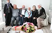 109 yaşındaki Şemsi Kılıç'a anneler günü ziyareti