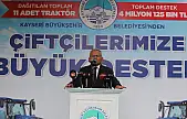 Kayseri tarımda rekor kırıyor
